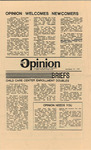 The Opinion Briefs – September 20, 1982 by William Mitchell College of Law