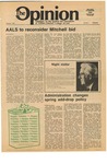 The Opinion – Volume 23, No. 3, December 1980