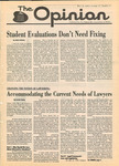 The Opinion – Volume 37, No. 4, March 1994 by William Mitchell College of Law
