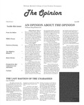 The Opinion – Volume 45, No. 1, Spring 2000