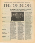 The Opinion – Volume 46, No. 1, Fall 2000 by William Mitchell College of Law