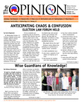 The Opinion – Volume 18, October/November 2004